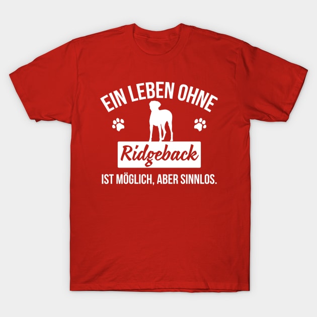 Ridgeback T-Shirt by nektarinchen